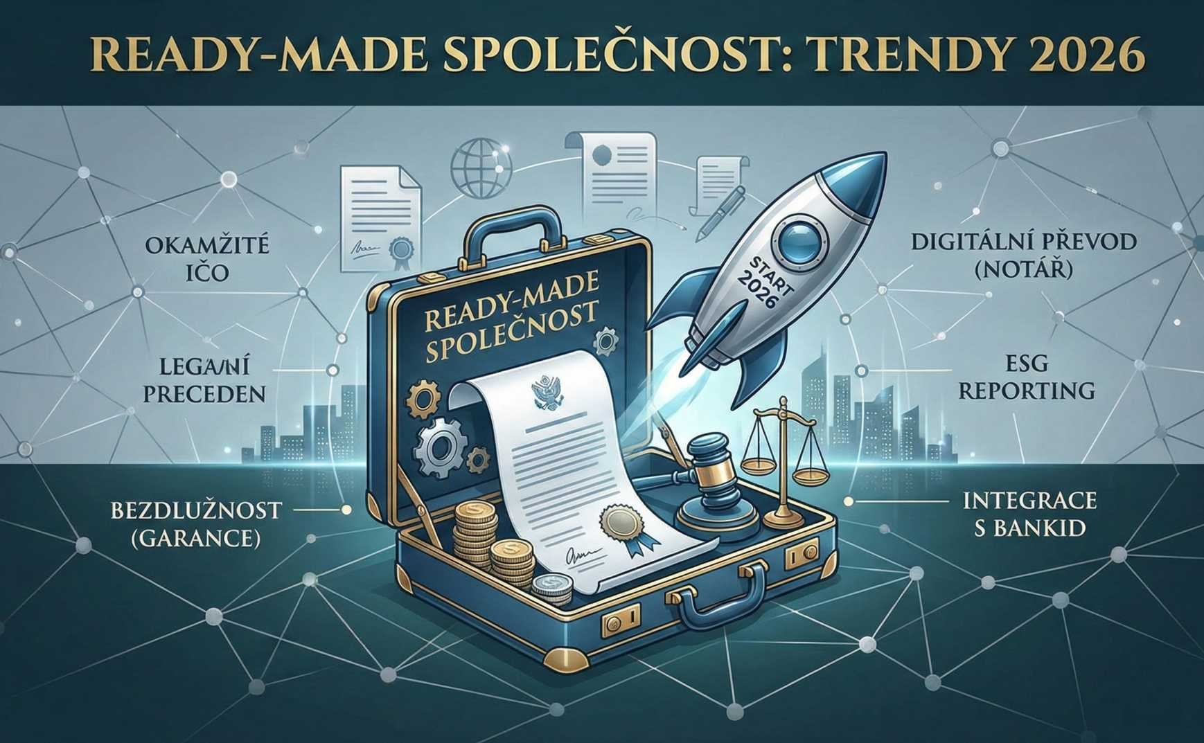 Co je to ready made společnost? Jaké jsou trendy pro rok 2026?